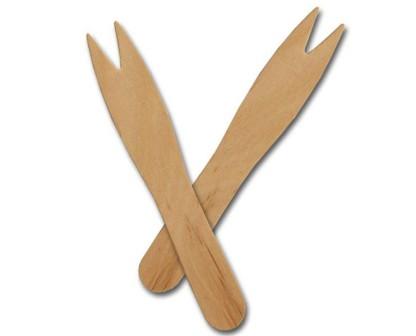 Wooden Chip Fork