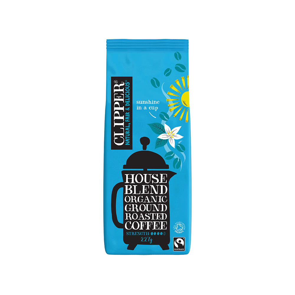 Clipper Organic Roasted & Grounded Filter Coffee