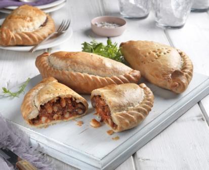 Proper Cornish Vegan Mexican Bean Pasty