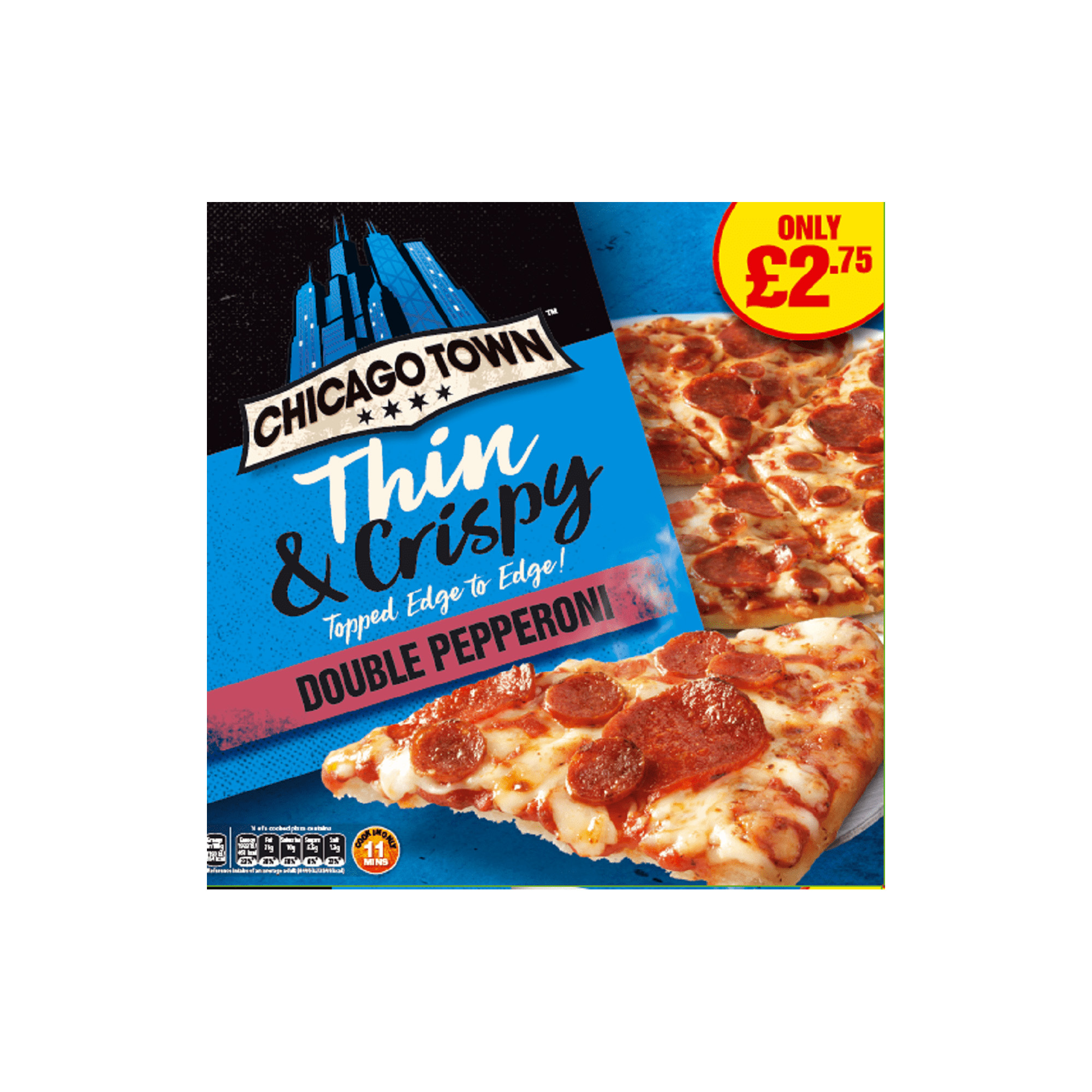 Chicago Town Thin & Crispy Pepperoni PM £2.75