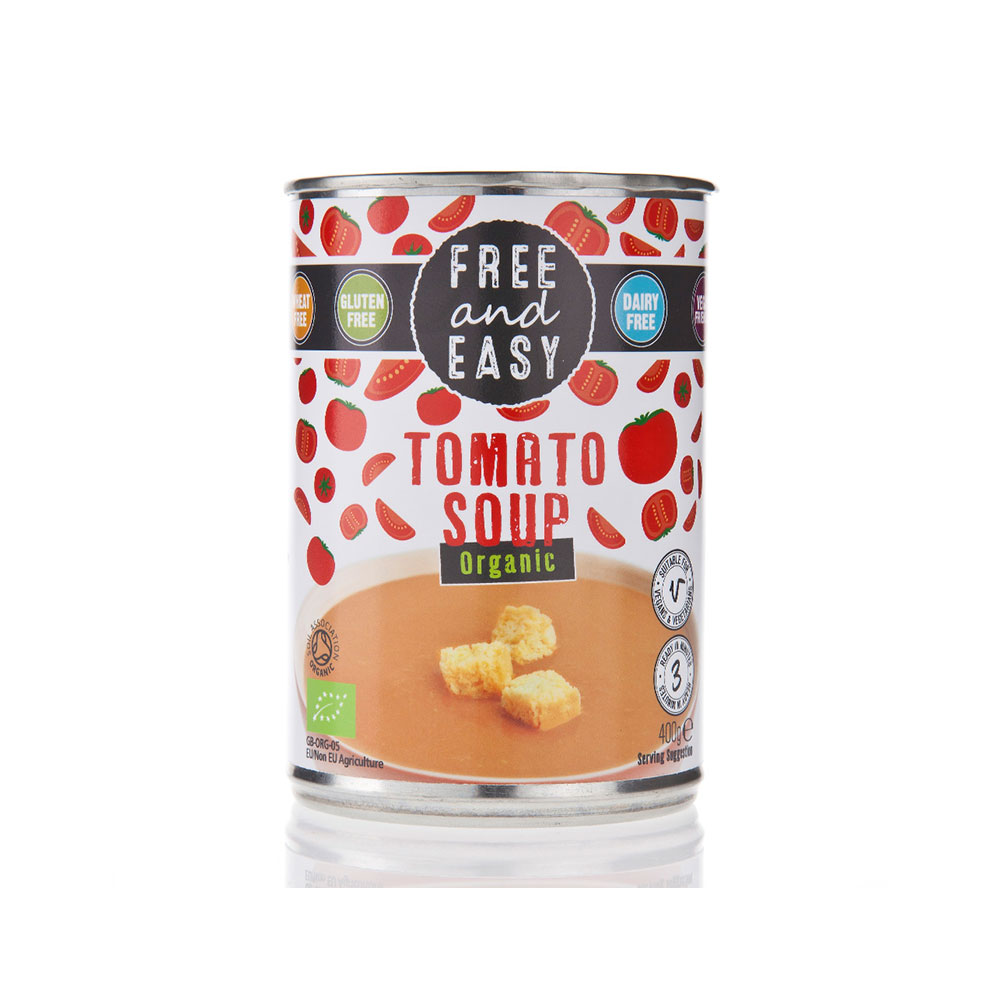 Free & Easy Organic Tomato Soup