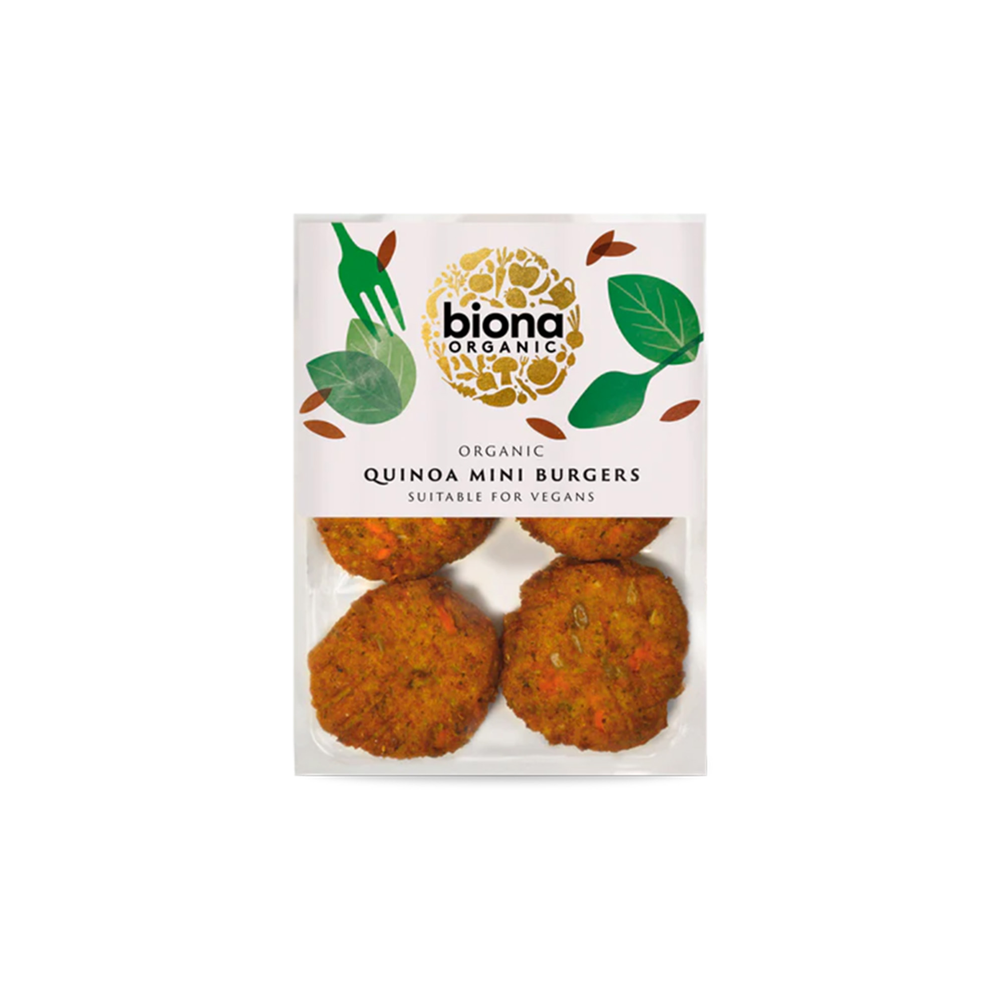 Biona Organic Mini Quinoa Burgers Soya Free