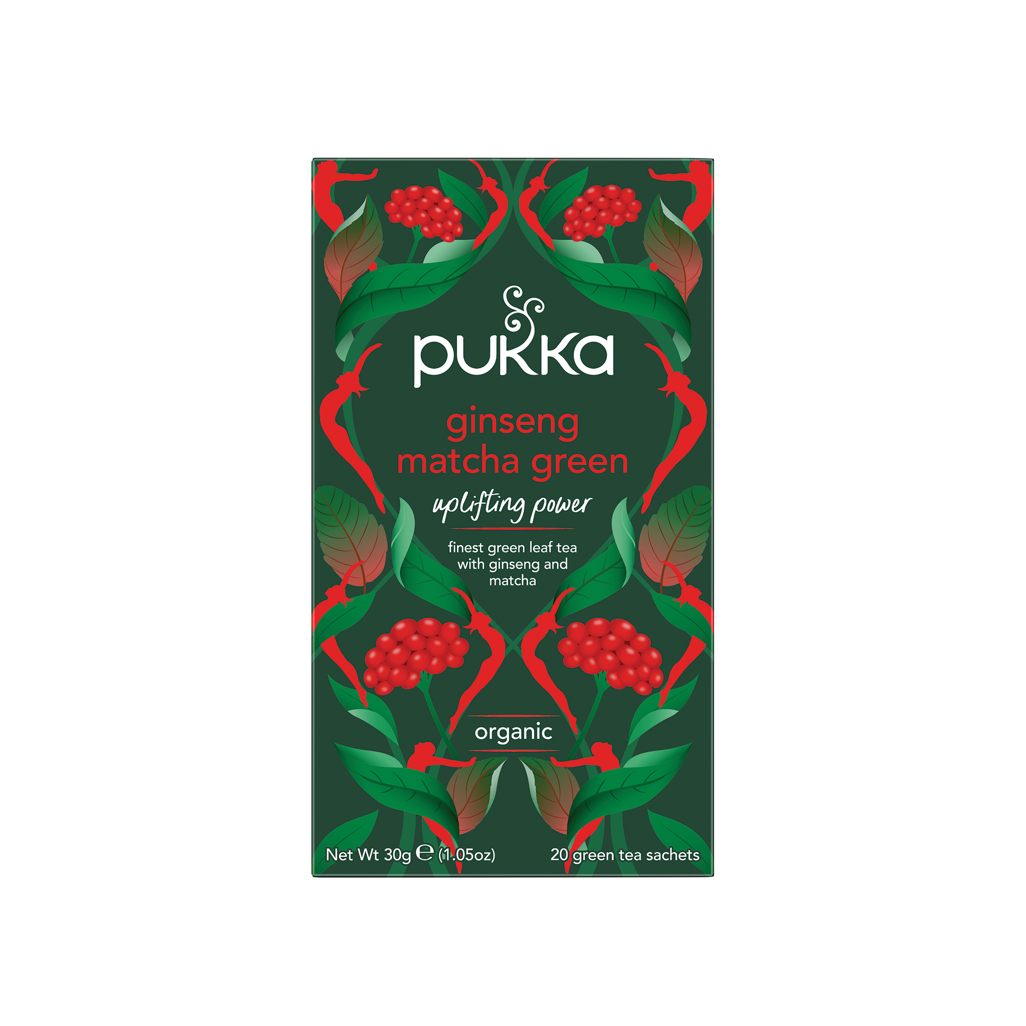 Pukka Organic Ginseng Matcha Green Tea