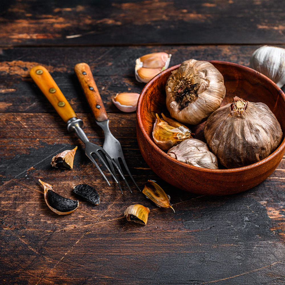 Black Garlic Bulbs
