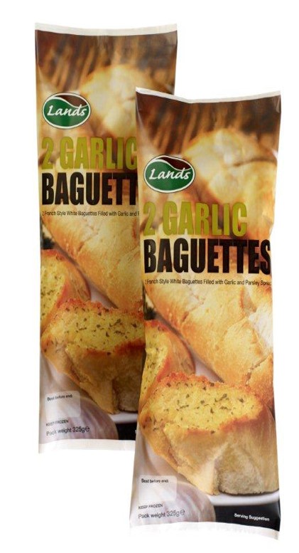 Lands 2 Garlic Baguettes