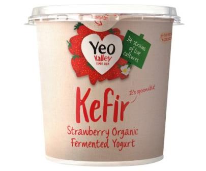 Yeo Valley Organic Strawberry Yogurt Kefir