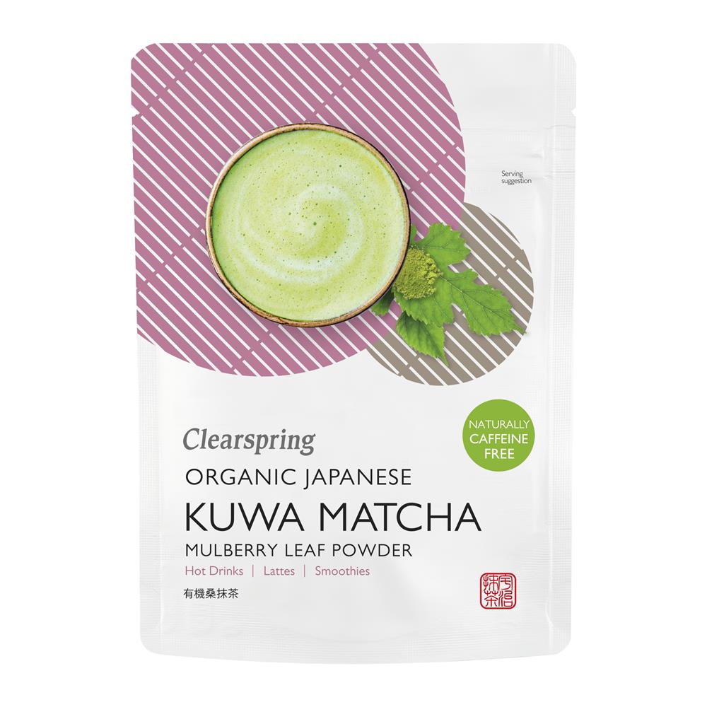 Clearspring Japanese Kuwa Matcha Mulberry Leaf Powder