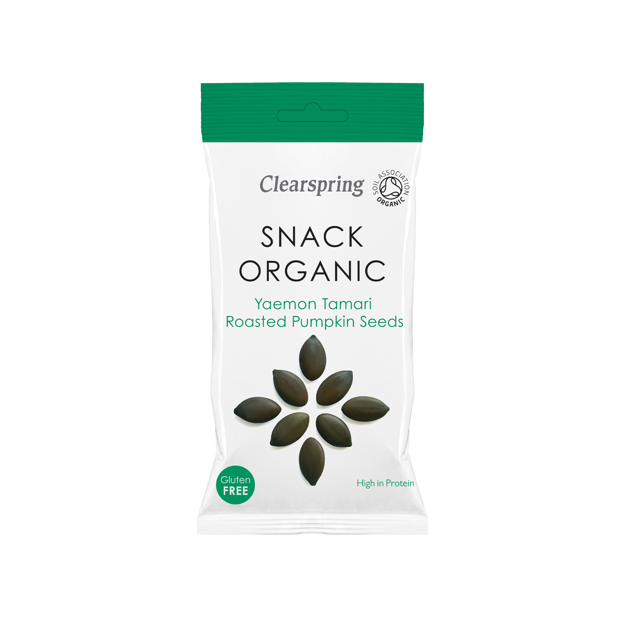 Clearspring Organic Yaemon Tamari Roasted Pumpkin Seeds