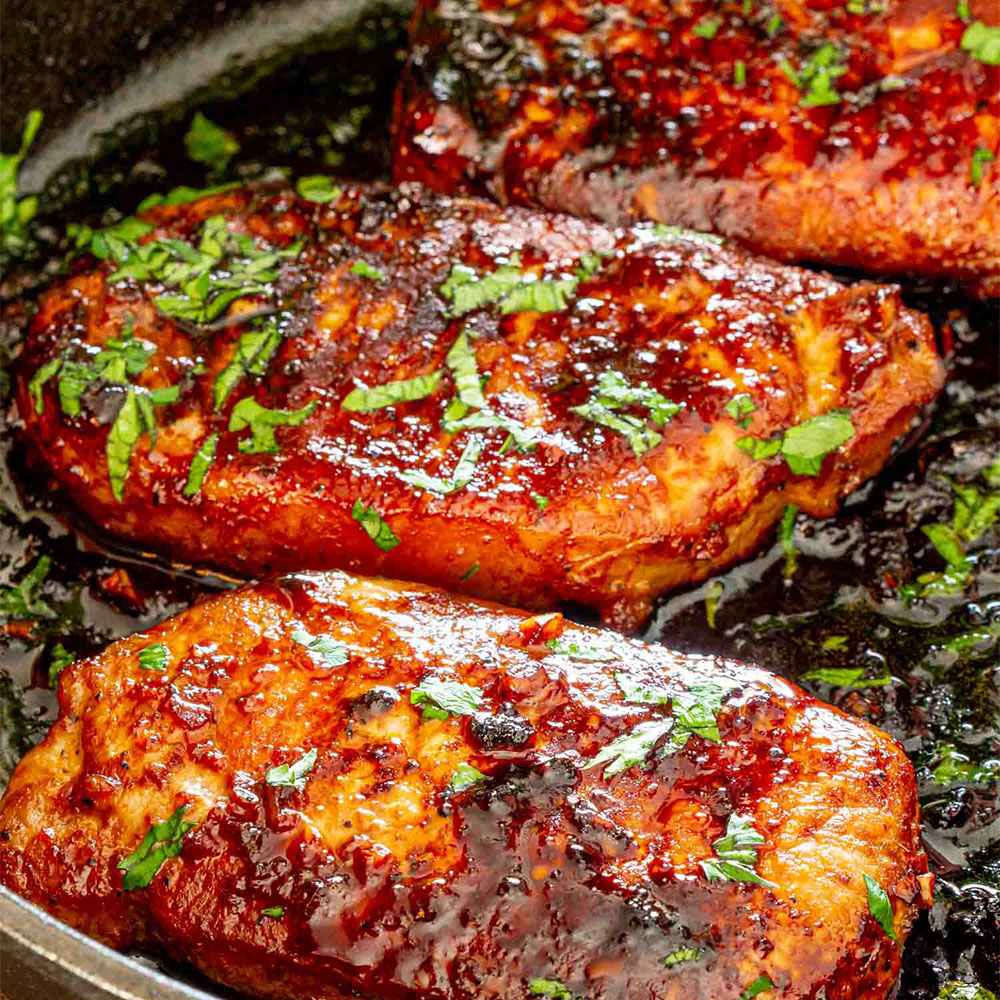 Oriental Pork Steaks