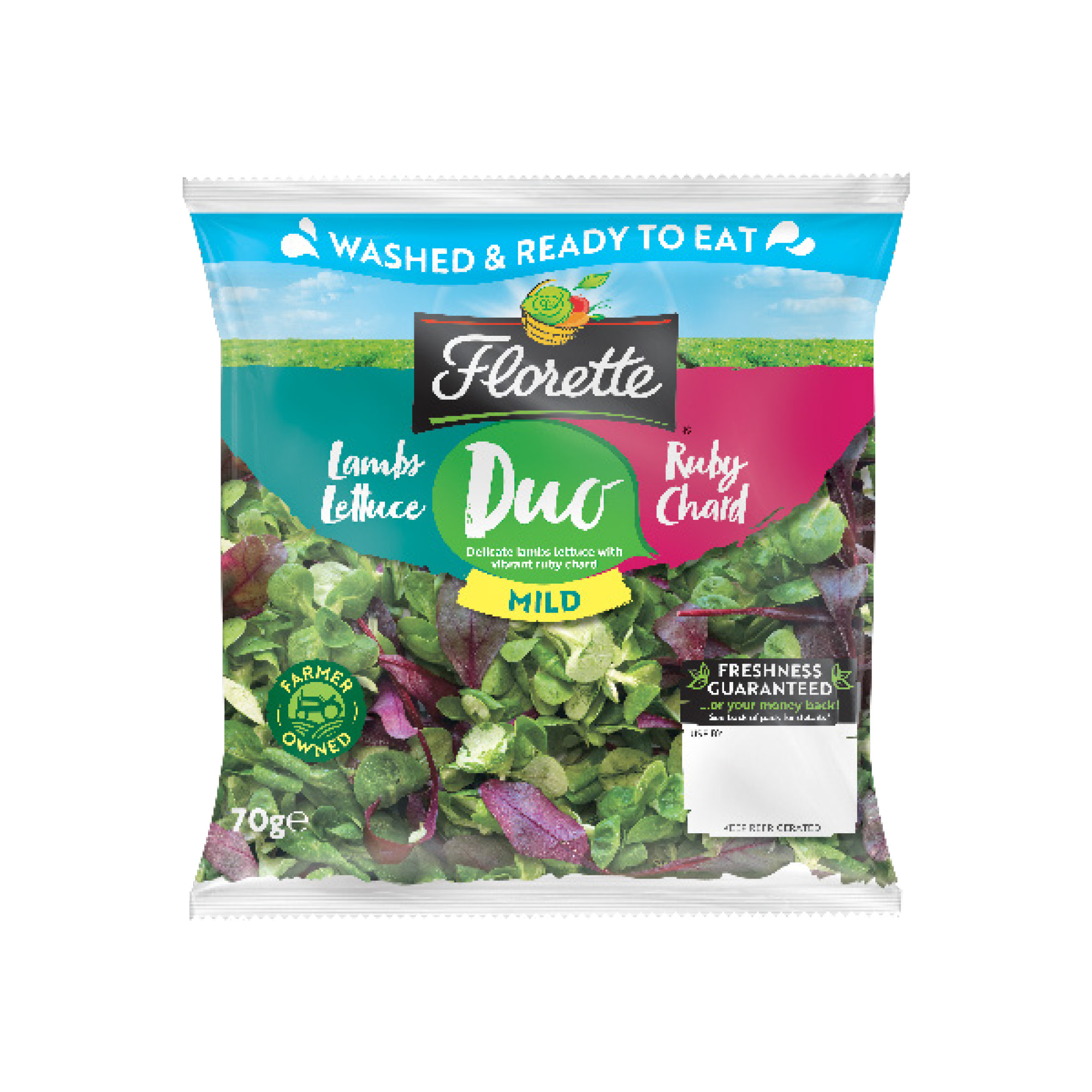 Florette Lamb's Lettuce & Red Chard