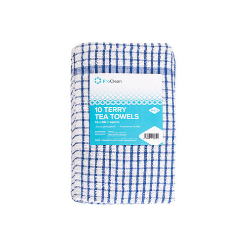 Terry Tea Towels 45x68cm