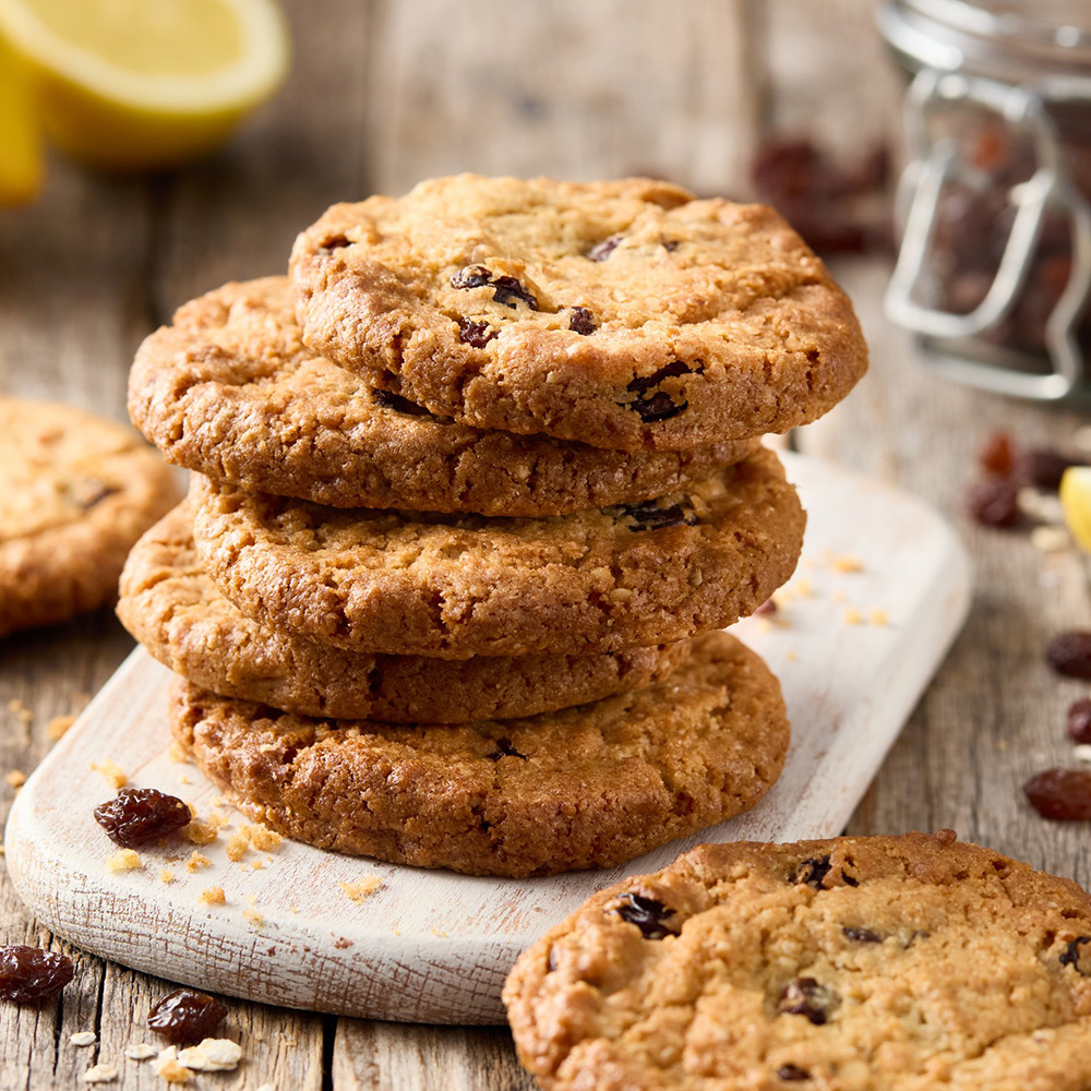 Chefs' Selections Raisin, Oat and Lemon Cookie Puck
