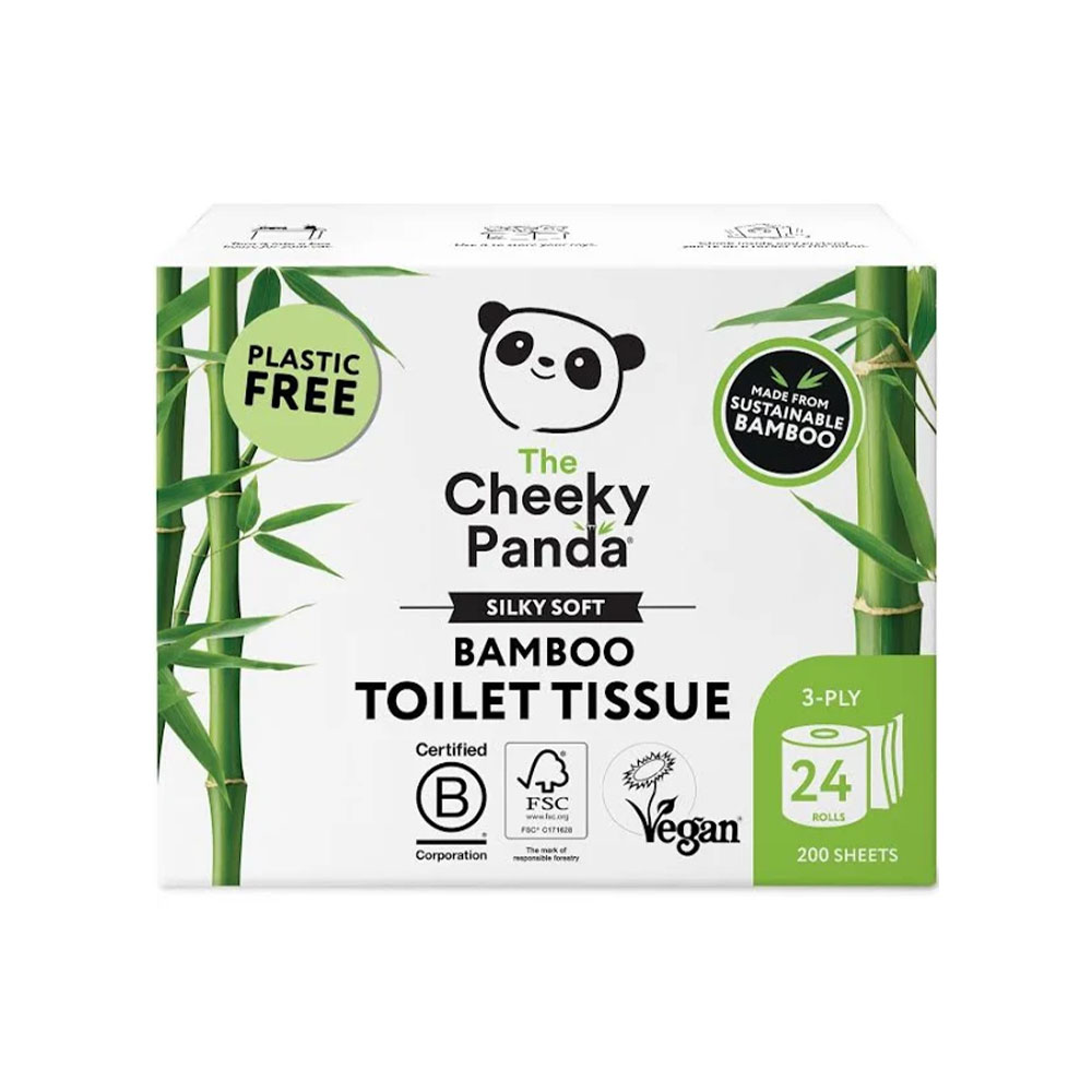 Cheeky Panda Toilet Tissue Plastic Free