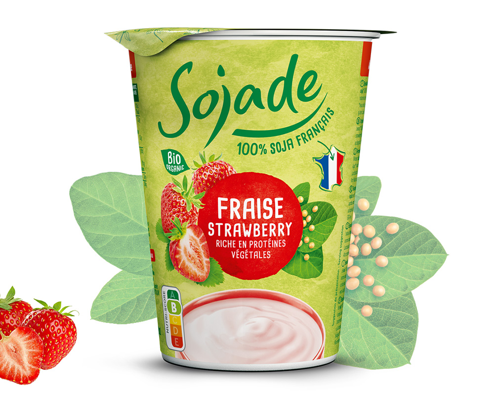 Sojade Organic Strawberry Yogurt