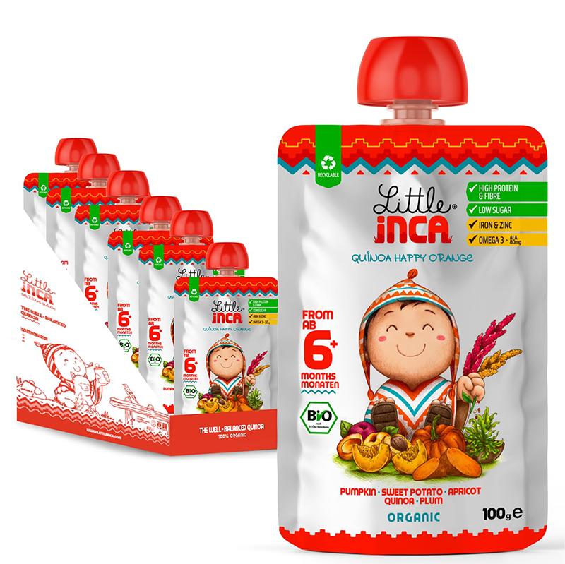 Little Inca Organic Happy Orange Quinoa