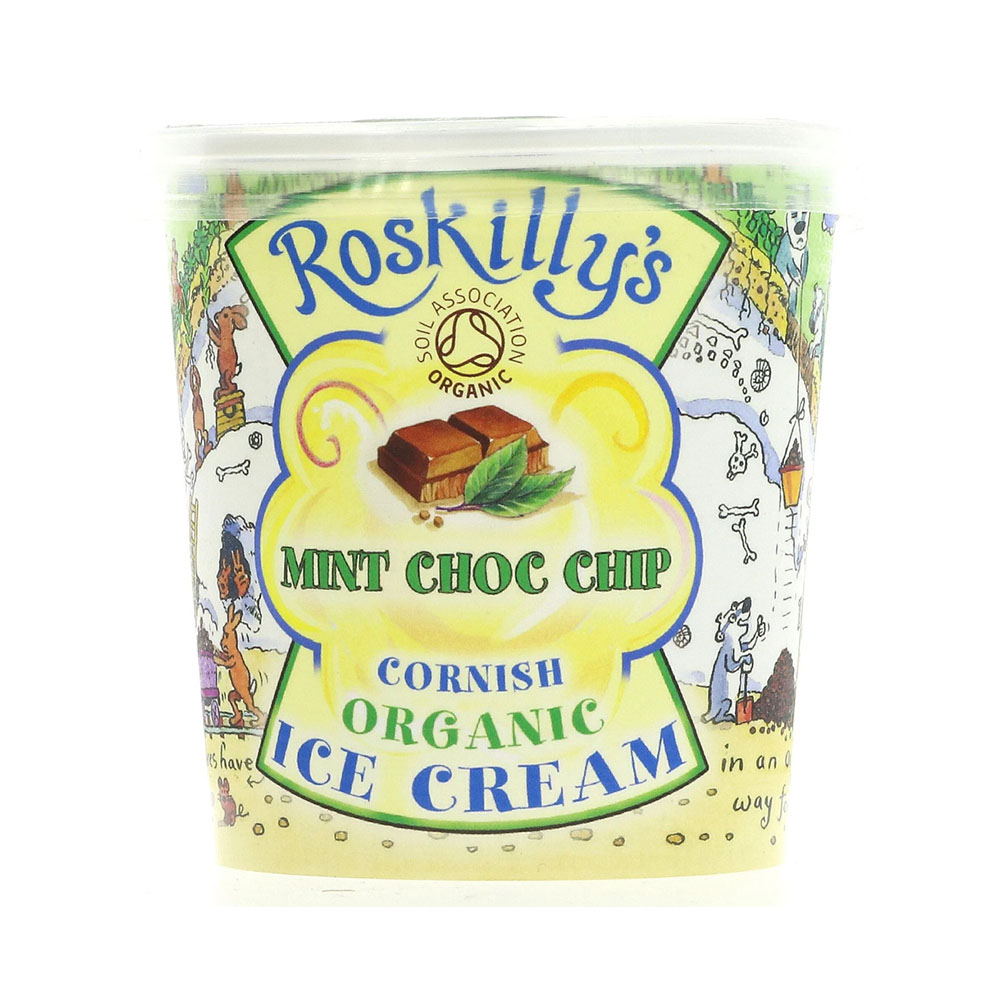 Roskillys Organic Mint Chocolate Chip