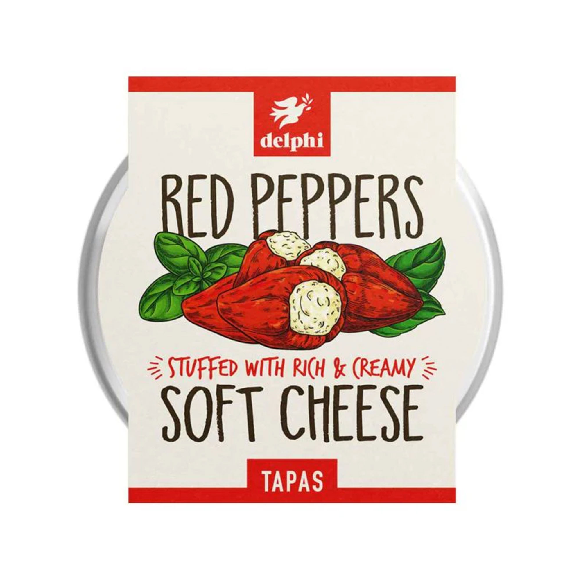 Delphi Red Peppers stuffed with Cheese