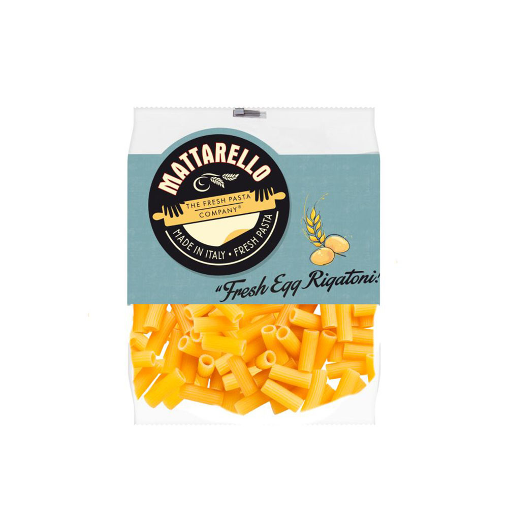 Mattarello Fresh Egg Rigatoni