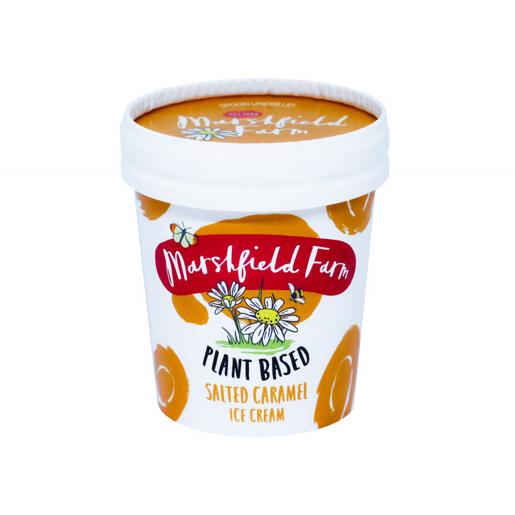 Marshfield Plant Based Salted Caramel Mini Tubs