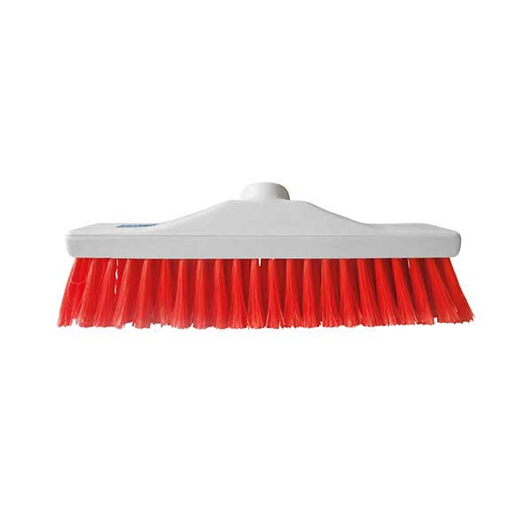 30cm Red Soft Broom Head