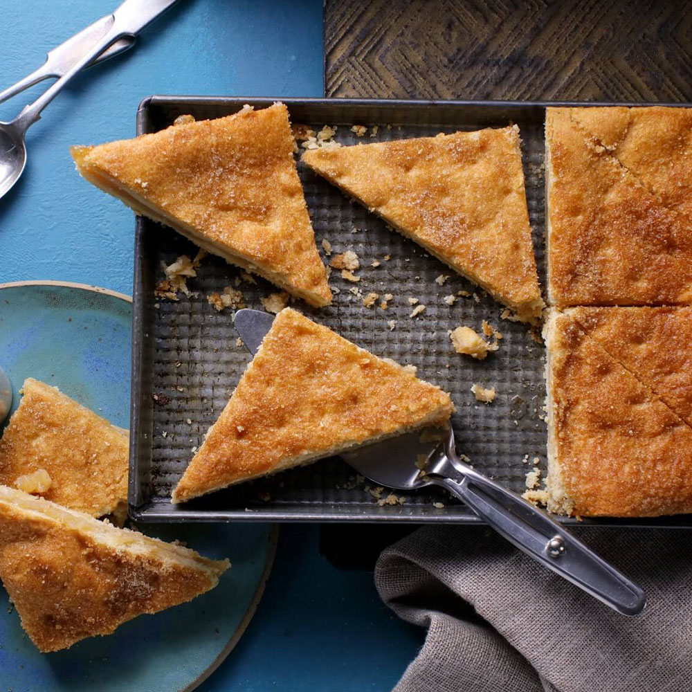 Handmade Cake Apple Shortcake Traybake