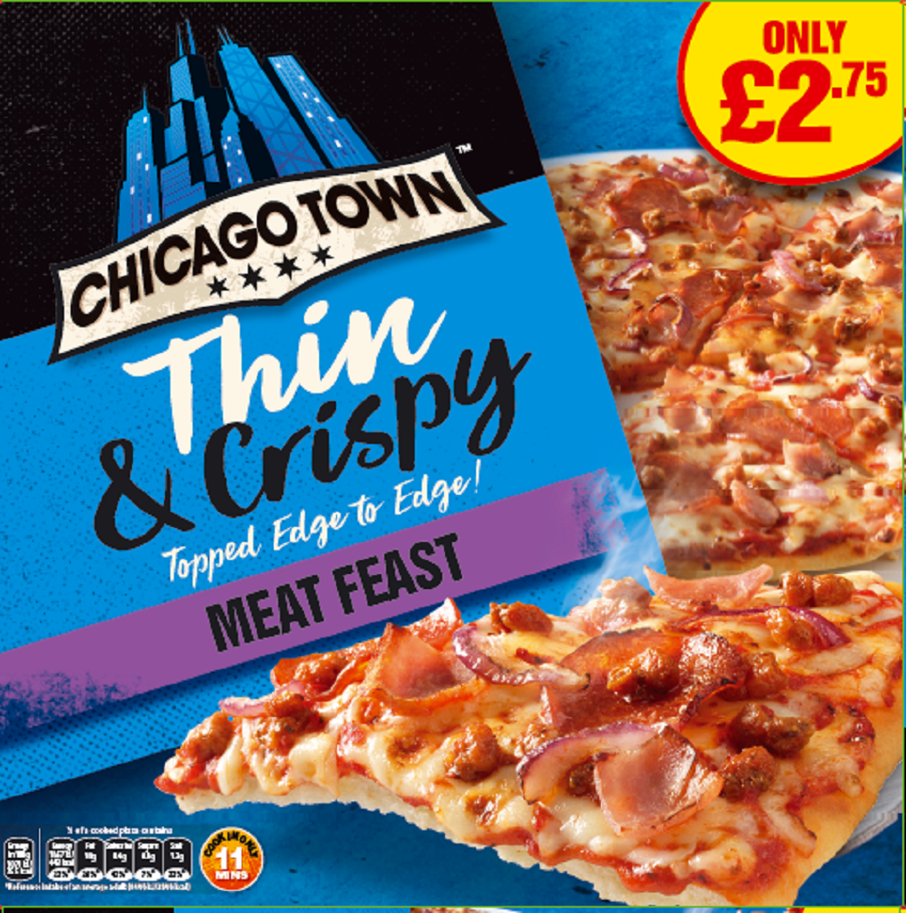 Chicago Town Thin & Crispy Meat Feast PM £2.75