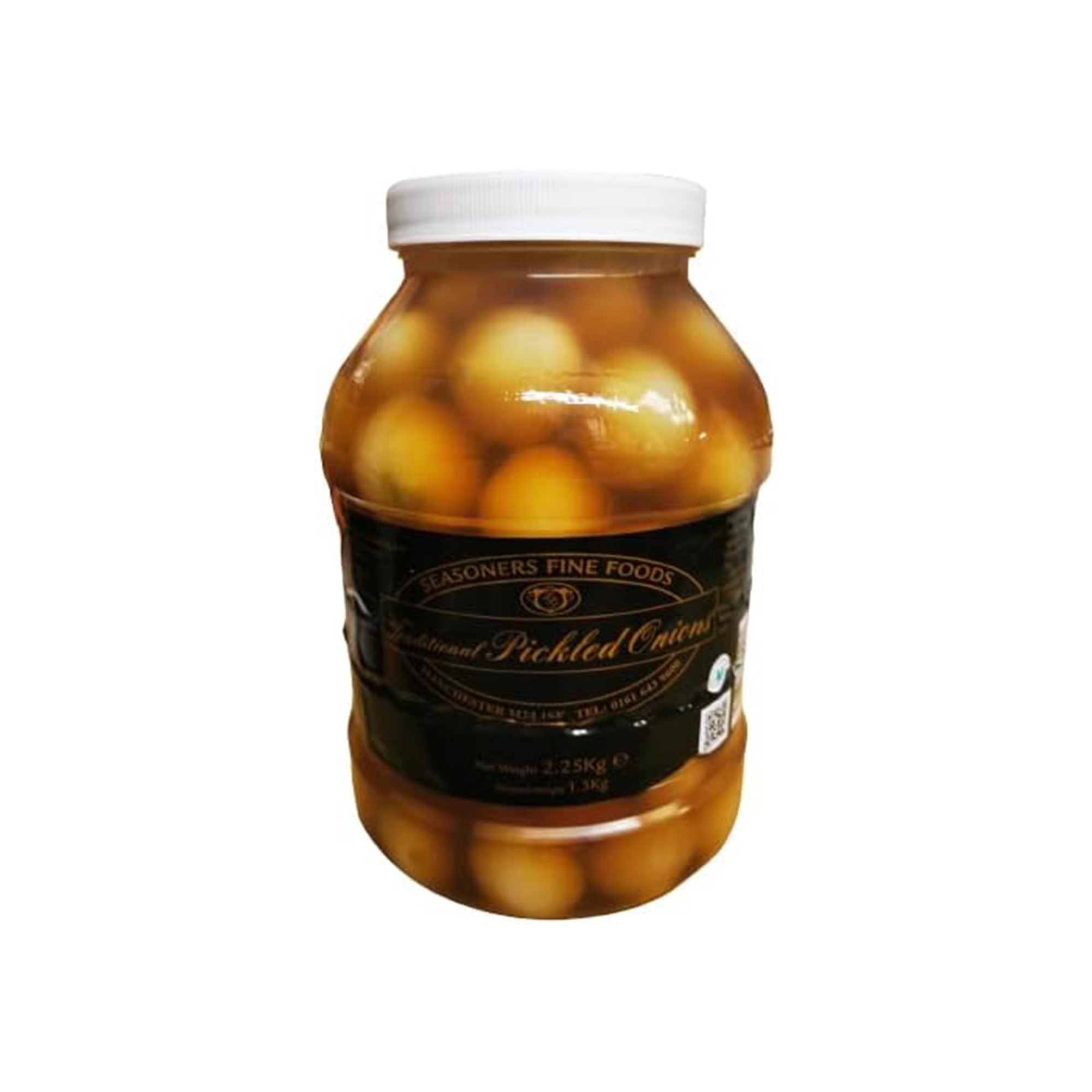 Seasoners Pickled Onions in Dark Vinegar