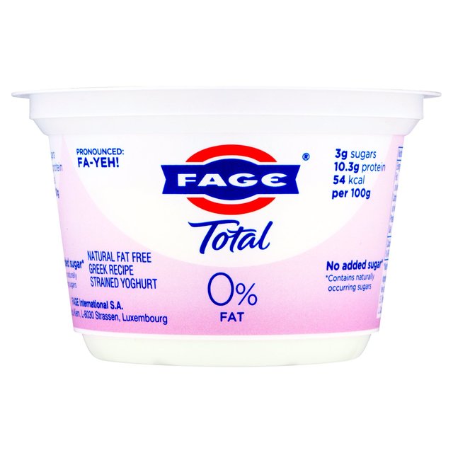FAGE Total 0% Fat Free Greek Yogurt