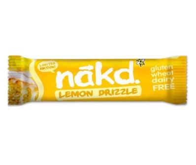 Nakd Gluten Free Lemon Drizzle Bar