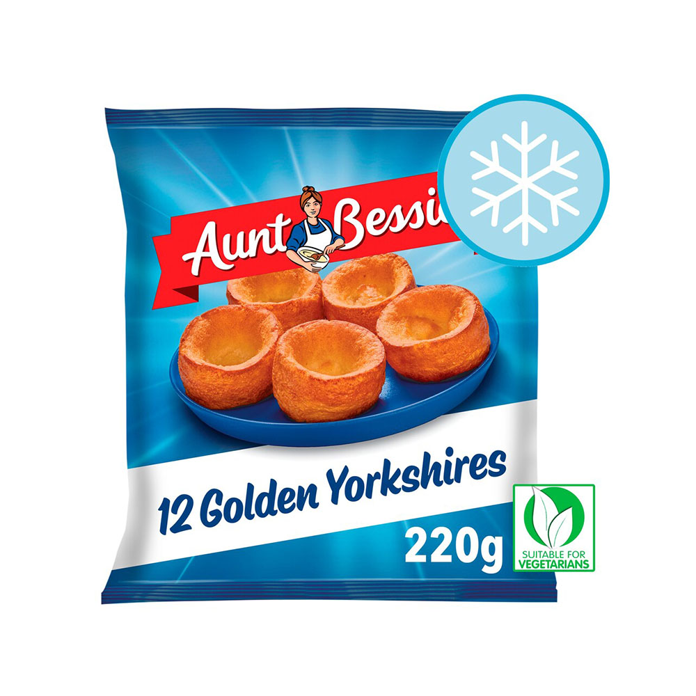 Aunt Bessie's 12 Yorkshire Puddings PM £2.25