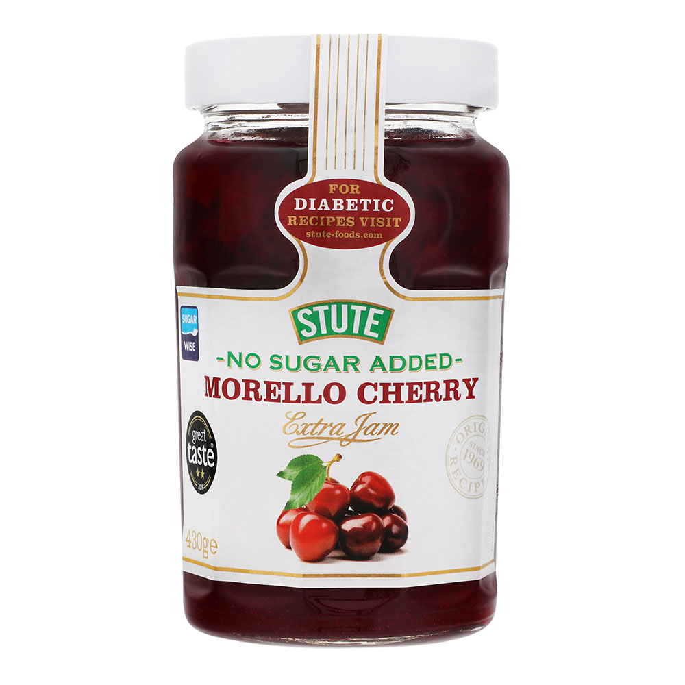 Stute Diabetic Morello Cherry Jam