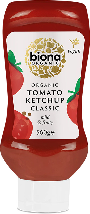 Biona Organic Tomato Ketchup Squeezy