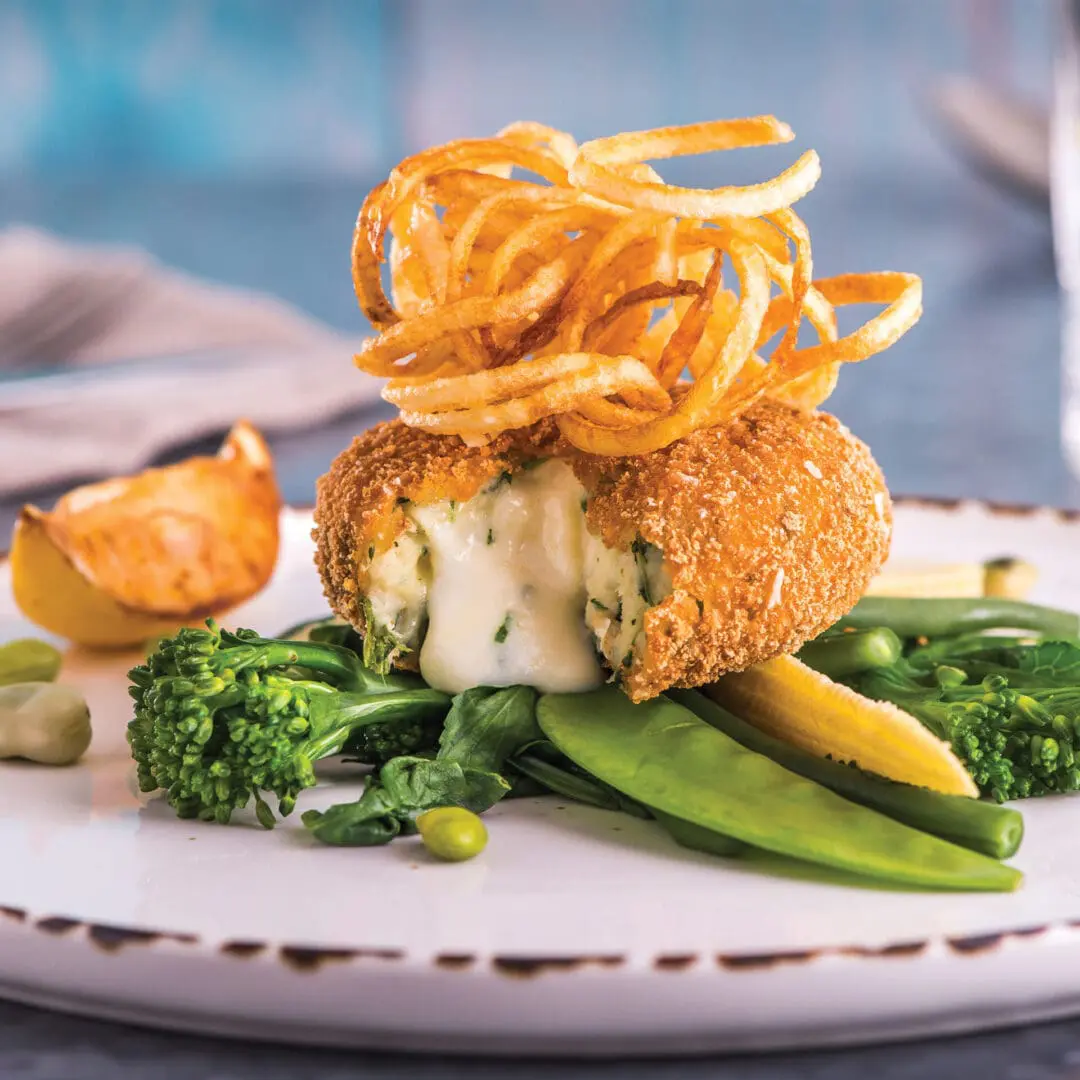 Gluten Free Florentine Fishcake