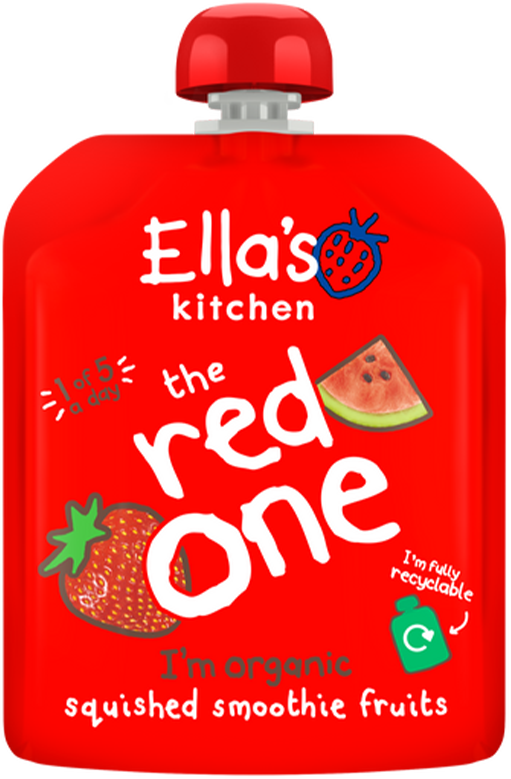 Ella's Kitchen Organic Red Childs Smoothie