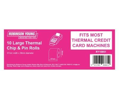 Large Thermal Chip and Pin Rolls