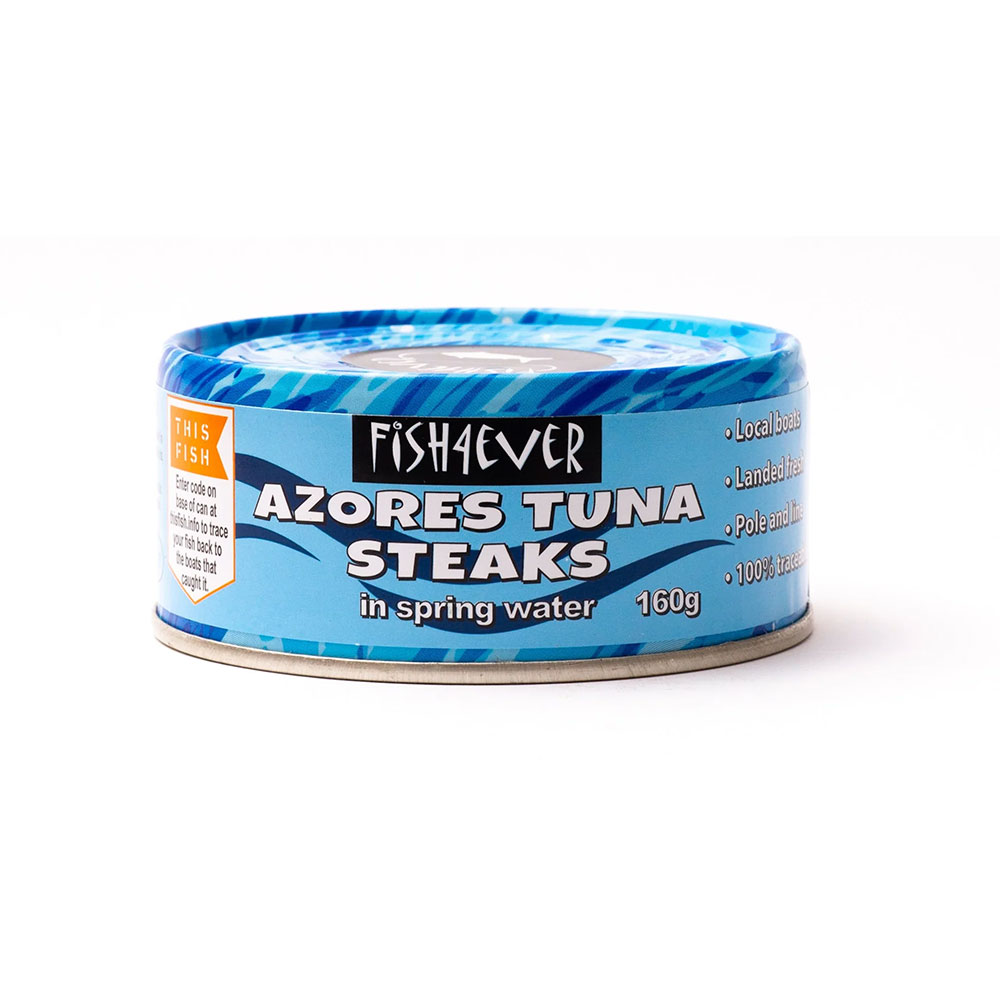 Azores Skipjack Tuna Steaks in Spring Water