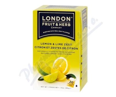 London Fruit and Herb Lemon and Lime Zest Teabags