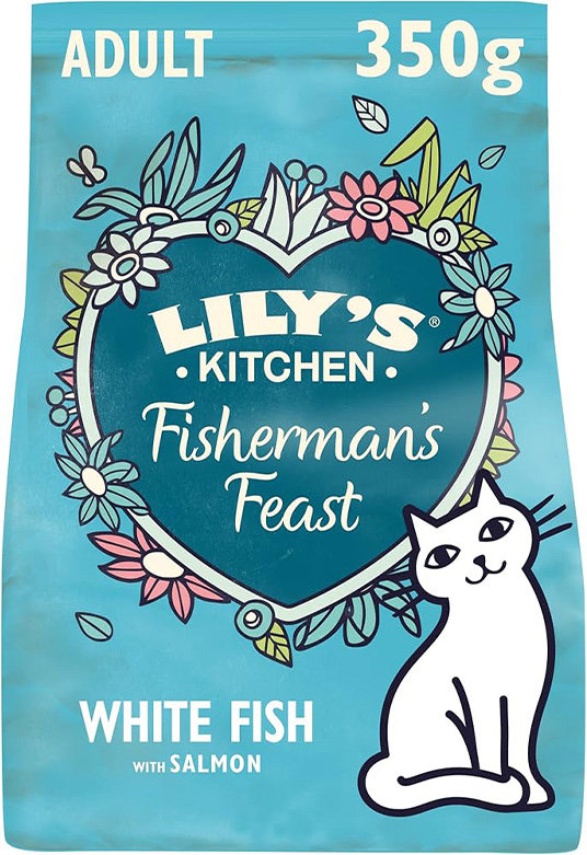 Lily's Kitchen Cat White Fish & Salmon Dry Food