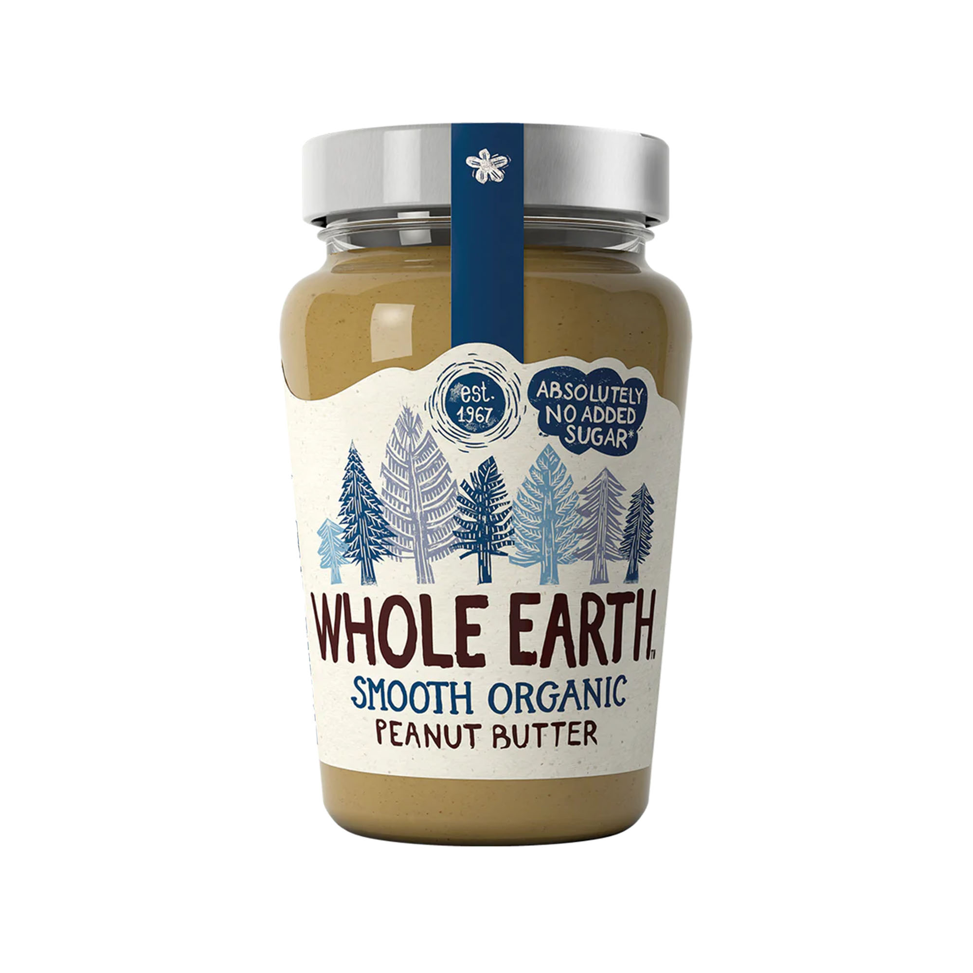 Whole Earth Organic No added Sugar Smooth Peanut Butter