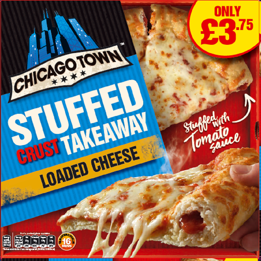 Chicago Town Stuffed Crust Takeaway Cheese PM £3.75