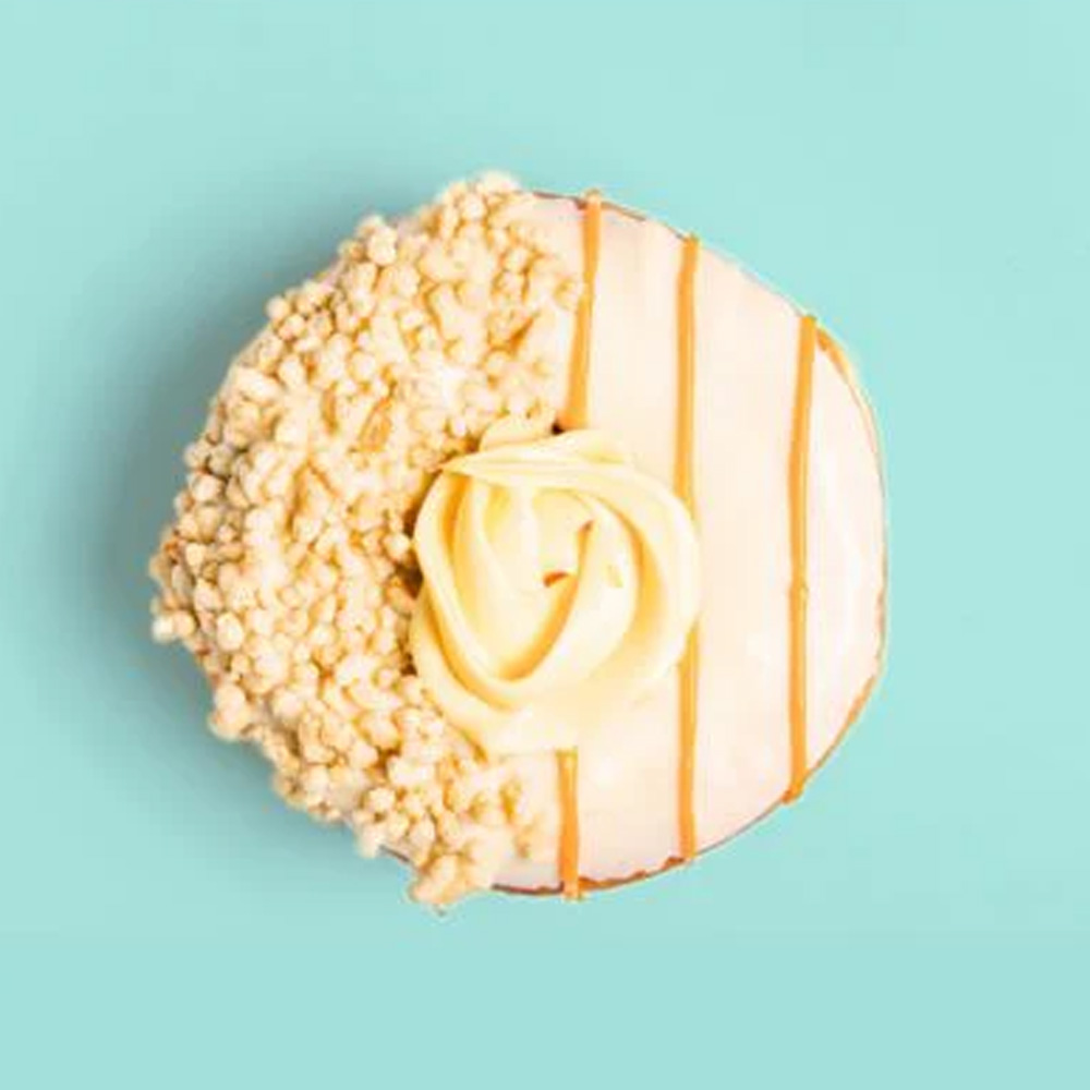 Planet Doughnut Mango Cheesecake