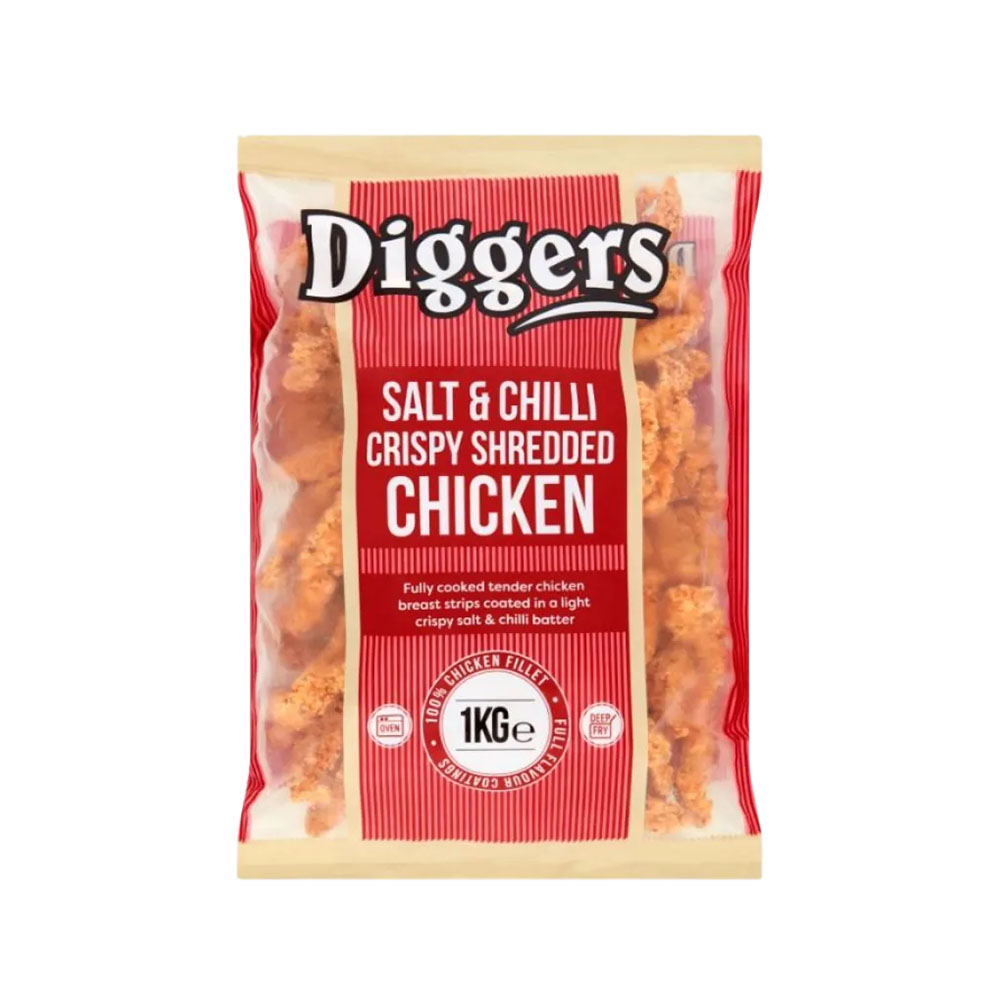 Diggers Salt & Chilli Crispy Shredded Chicken