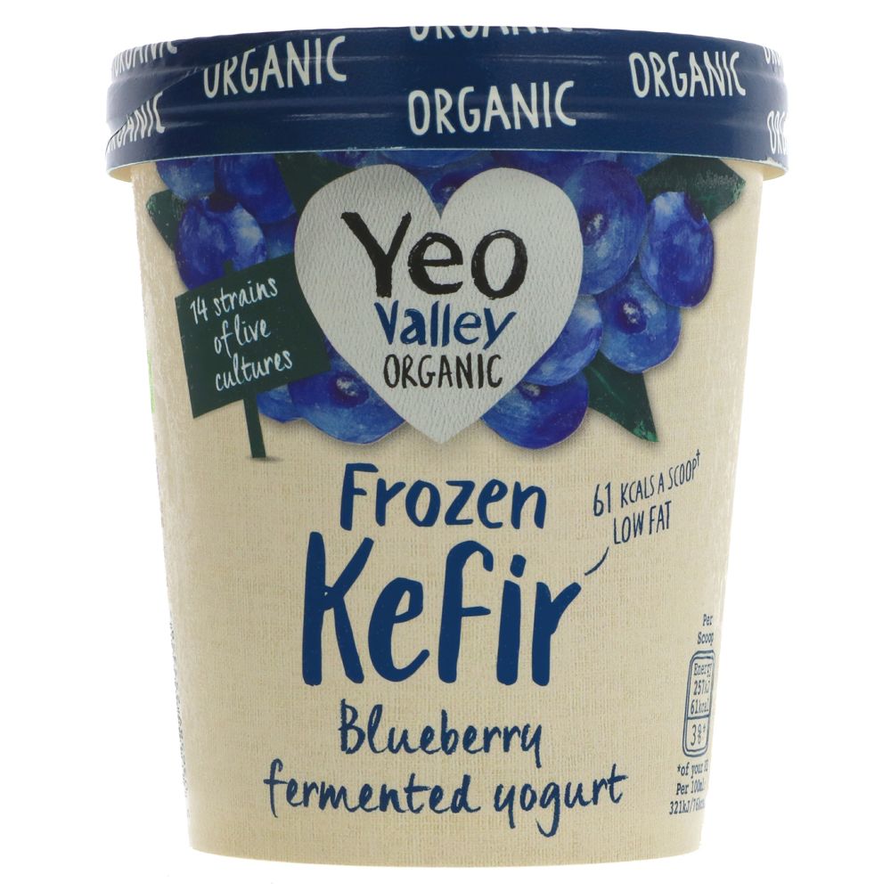 Yeo Valley Organic Frozen Blueberry Kefir