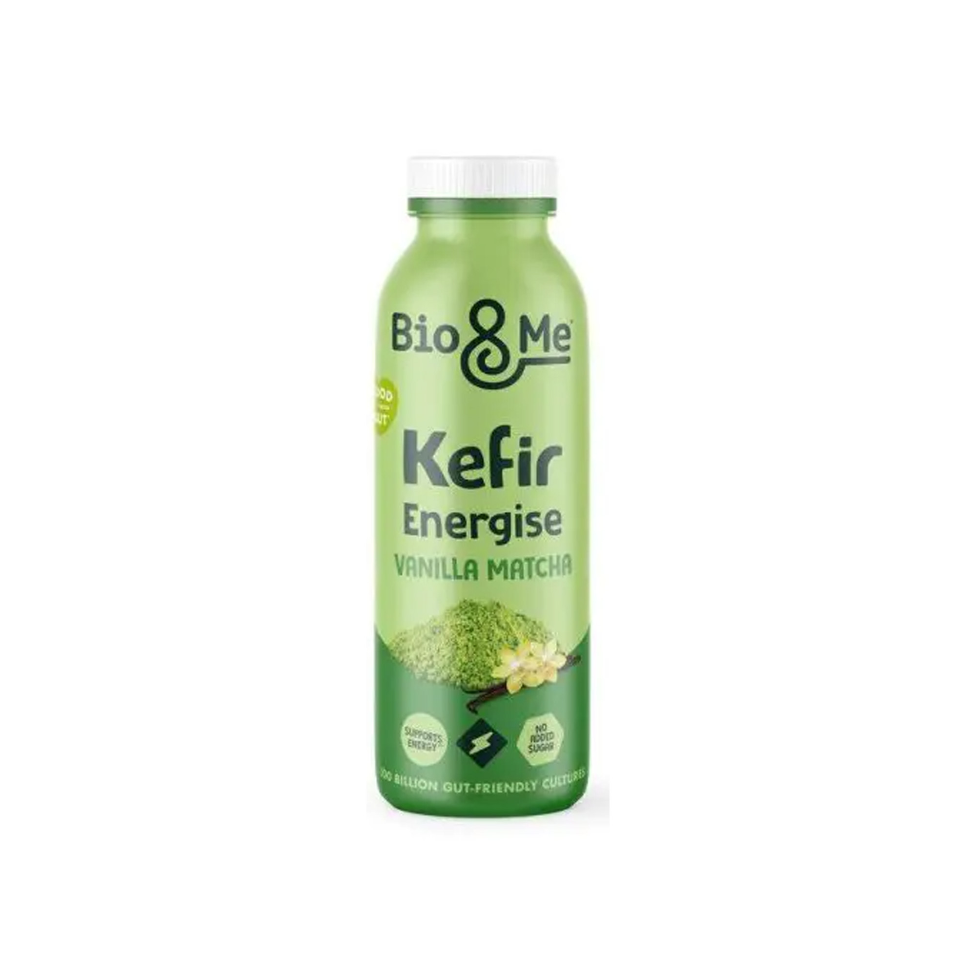 Bio & Me Matcha & Vanilla Natural Energy Kefir Drink