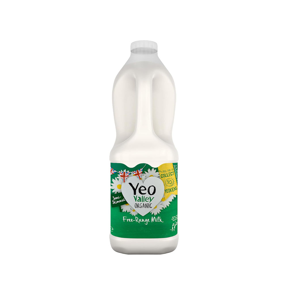 Yeo Valley Organic Semi Skimmed Milk