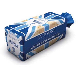Jacksons Sliced White Sandwich Bread 18+2