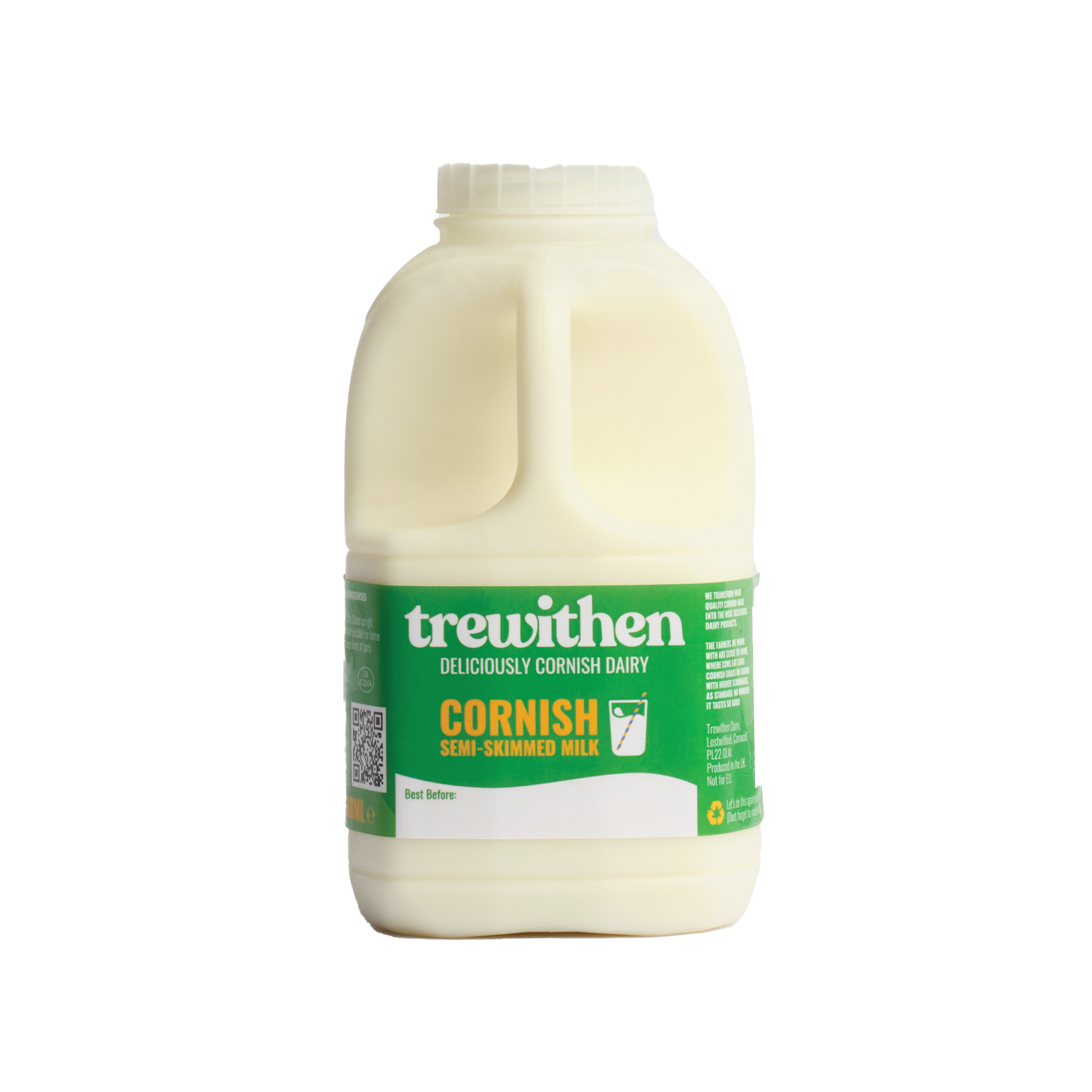 Cornish Dairy Semi Skimmed Milk