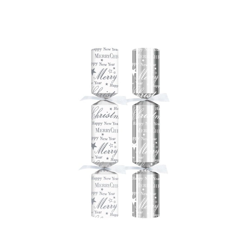 Silver Text 11” Crackers