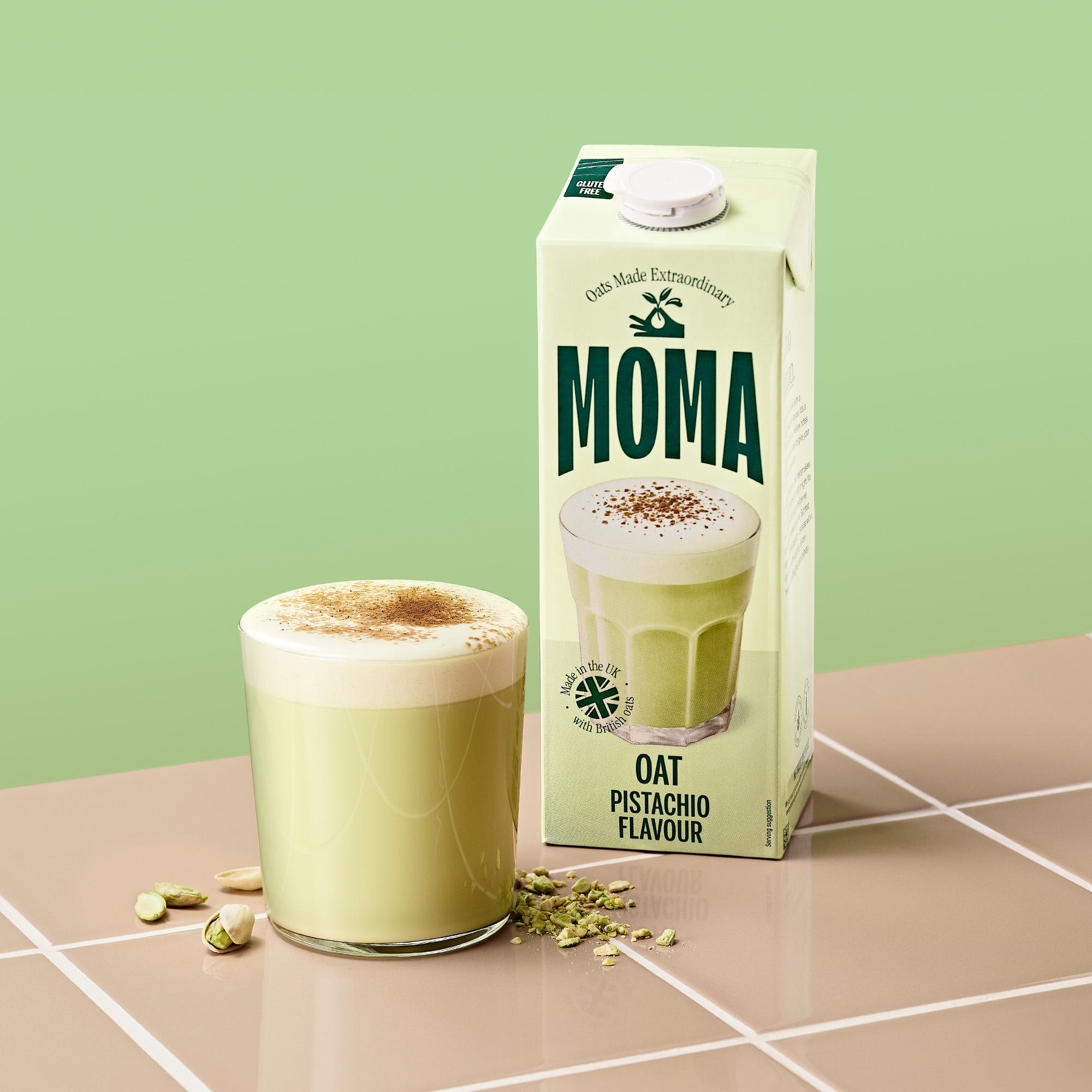 Moma Oat Pistachio Flavour