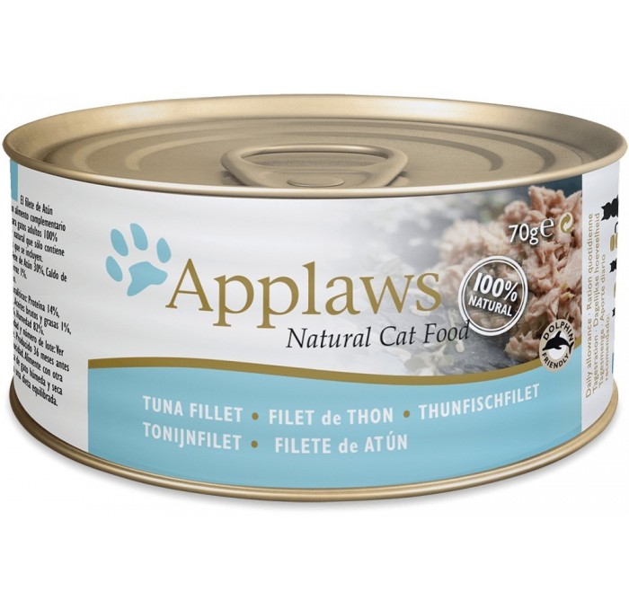 Applaws Cat Tin Tuna Fillet in Broth